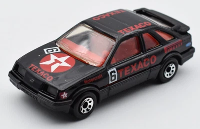 Matchbox Superfast MB55 Ford Sierra XR4i schwarz Texaco. Made in Macau - Bild 1 von 4