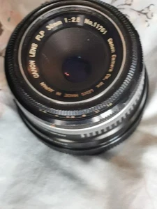 Canon FLP 38MM F2.8 FOR PELLIX ONLY Pancake vintage lens - Picture 1 of 4