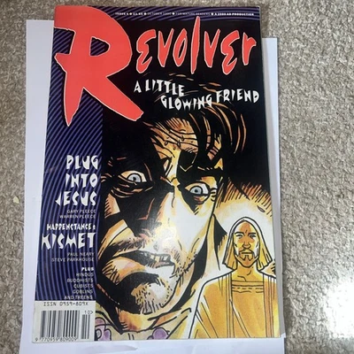 #4 Revolver Graphic Fleetway Comics Magazine 1990 2000AD Steve MacManus Cult - Image 1 of 4