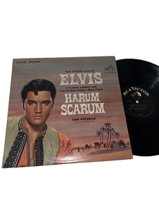 ELVIS PRESLEY "HARUM SCARUM" 1965 RCA VICTOR LSP 3468 ROCKAWAY LP EX - Picture 1 of 5