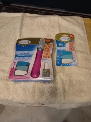 Amope Pedi идеальный электронный уход за ногтями система с 3 заправки файл, Buff, блеск - Изображение 1 из 2