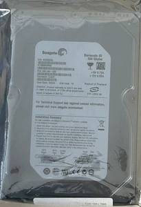 Disque dur interne SATA 500 Go Seagate ST3500630NS -1 - Photo 1/4