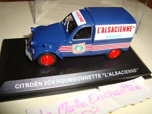 CITROEN 2 CV AZU 1/43° FOURGONNETTE L ALSACIENNE PUB - Imagen 1 de 1