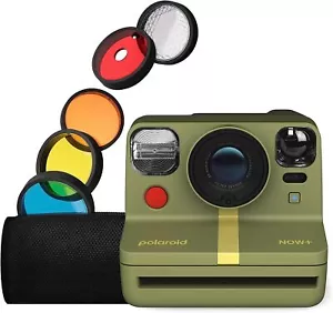 Polaroid Now+ Gen 2 i-Type Instant Camera + 5 lens filters - Green - Picture 1 of 1