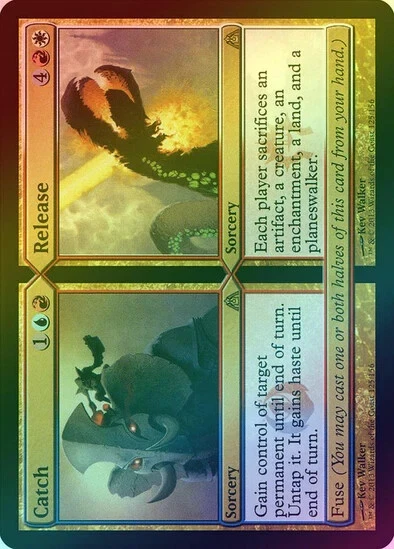 CATCH-RELEASE (FOIL) (DGM) Dragon's Maze - MTG - LP - Image 1 of 1