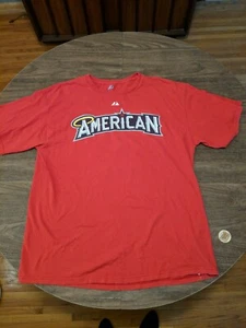 Morneau American League All Star Game Red T-shirt XL 2010 Minnesota Twins - Picture 1 of 7