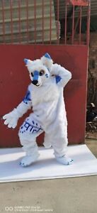 FurryMascot  Original Furry Husky Digitigrade Fursuit Costumes Suit Costume 