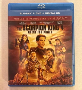 The Scorpion King 4: Quest for Power HD Blu-ray + DVD (Producers of The Mummy) - Picture 1 of 3