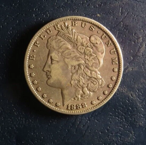 1888 O Morgan Silver Dollar Great Details! Cover
