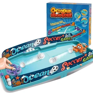 Interactive Table Soccer Playset, Pinball Game Tiny Football Game Set for Kids - Picture 1 of 11