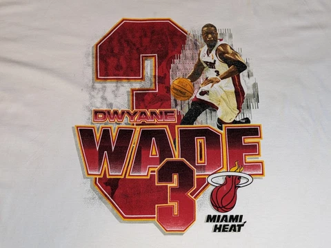 NBA Miami Heat Dwyane Wade 2XL Shirt Cover