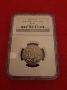 2009 D Northern Marianas Territory Quarter NGC MS67 - ECC - Picture 1 of 3