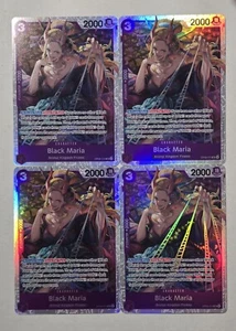 One Piece Two Legends Black Maria SR Cards ( Set Of 4 ) - Picture 1 of 1