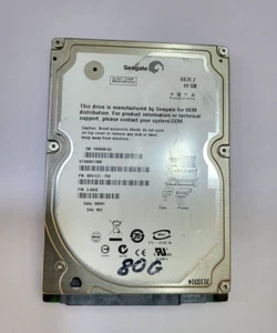 SEAGATE 9DH132-750 80GB HARD DRIVE - Picture 1 of 5