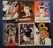 2020 Topps Series 1 INSERTS with Blue Parallels You Pick the Card