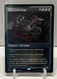 MTG - Double Masters 2022 2X2 - Wilt-Leaf Liege 552 Etched Foil NM/M - Picture 1 of 2