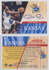 2013 Upper Deck University of Kansas Auto Paul Pierce #60 Auto HOF