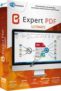 Avanquest Expert PDF 14 Ultimate inkl. OCR Modul CD/DVD - Bild 1 von 1