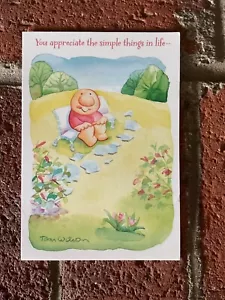 Biglietto Hallmark Ziggy Happy We're Friends 1995 vintage - Tom Wilson *USA* - Foto 1 di 4