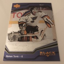 NHL Card, Roman Turek, Black Diamond 2000-01, Blues