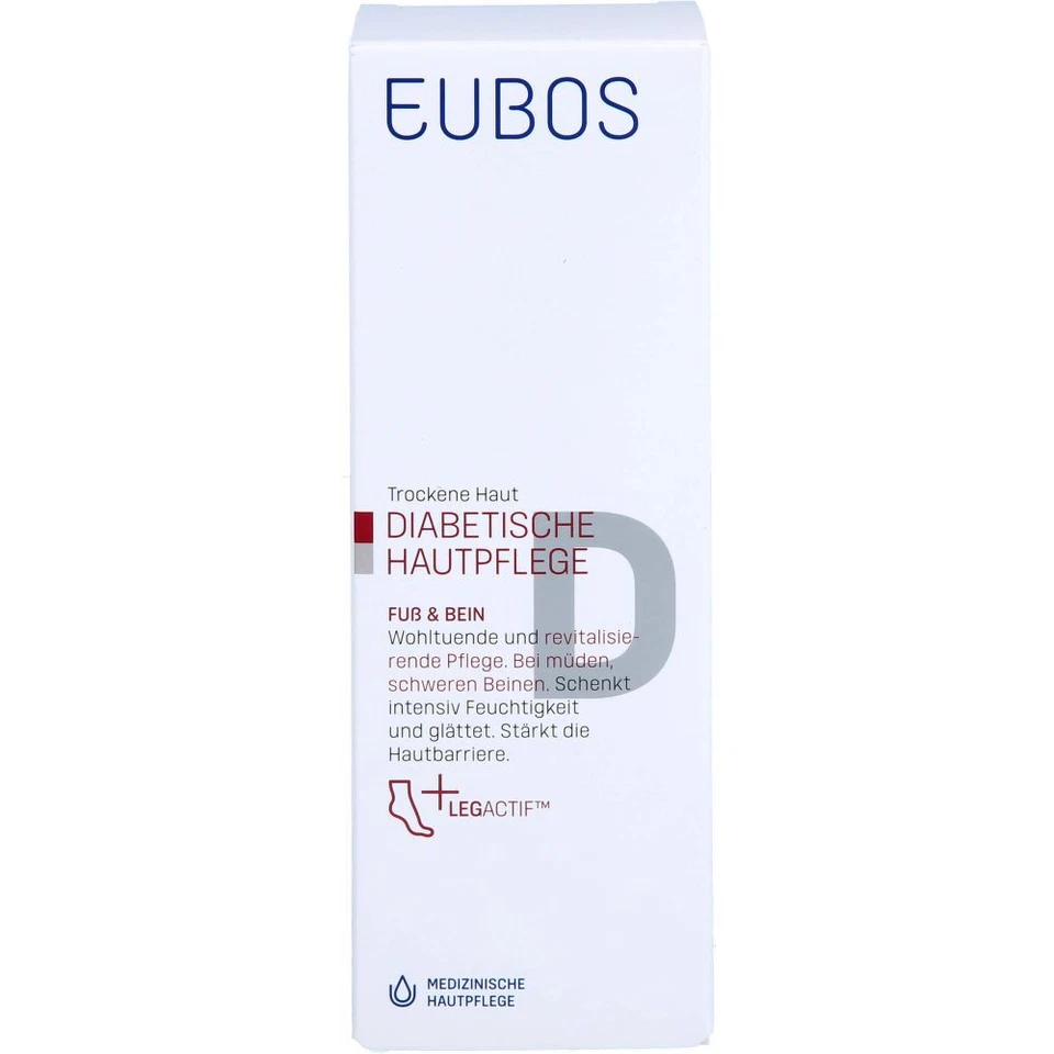 EUBOS DIABETISCHE HAUT PFLEGE Fuß+Bein Creme 100 ml PZN01617412 - Bild 1 von 4
