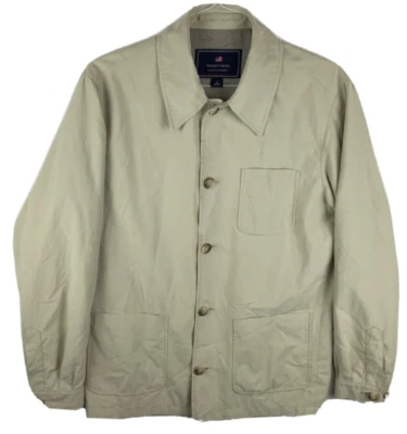 Newport Harbor Lightweight Bomber Jacket Size Small Light Beige Inside Pockets - Изображение 1 из 4