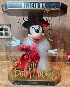 Muñeca Mattel Disney Collector Bob Mackie Millenium Minnie Mouse 1999 nueva en caja original - Imagen 1 de 15