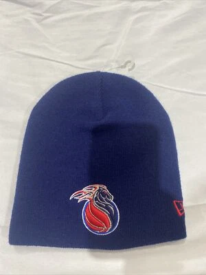 Gorro Detroit Pistons NBA New Era Retro Tejido Azul Marino NUEVO CON ETIQUETAS Foto 1 de 2