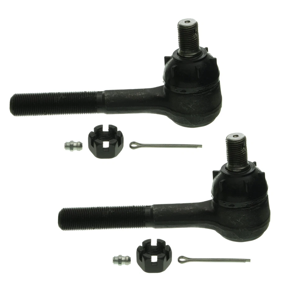 Pair Set 2 Outer Steering Tie Rod Ends Moog for Dodge D350 Plymouth Trailduster - Image 1 of 1