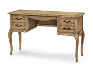 French Provincial Furniture Dressing Table in Natural Oak - Picture 1 of 1