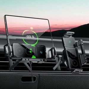 360° Rotation Mobile Phone Holder Car Phone Holder for Samsung/iPhone - Photo 1 sur 12