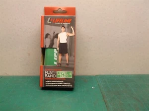 New Lifeline+Stamina Strength Flat Band Level 4 Heavy Rubber Resistance Tool - Picture 1 of 2