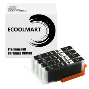 4 Black Ink Cartridge for CLI-281XXL CLI-281 Pixma TS8120 TS8220 TS8320 TS8322 - Picture 1 of 1