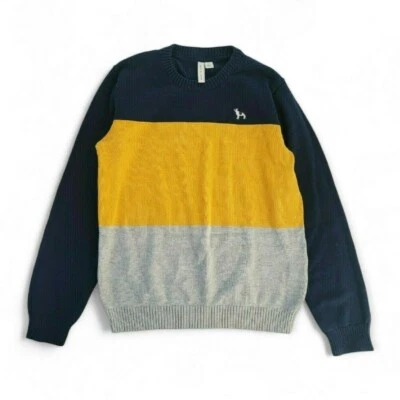 Janie and Jack Sweater colorblock knit 12 Boys - Image 1 of 4