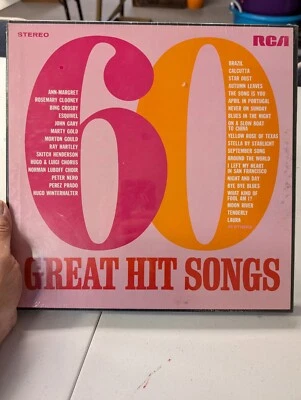 RCA 60 Great Hits Rosemary Clooney Bing Crosby many more BN 240815 - Image 1 of 3