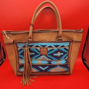 Sac à main de transport dissimulé en cuir STS RanchWear Mojave Sky NEUF STS31840 - Photo 1/9