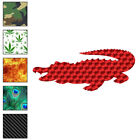 Croc Crocodile Gator, Vinyl Decal Sticker, 40 Patterns & 3 Sizes, #6434