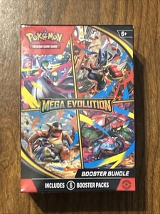 Pokemon TCG Mega Evoluciones Booster Bundle SELLADO - 6 paquetes de refuerzo - Imagen 1 de 2