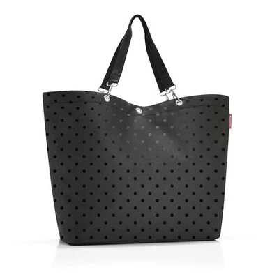 reisenthel - shopper XL - glossy dots black - Bild 1 von 4