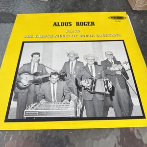 ALDUS ROGER Plays The French Music Of South Louisiana LP 1993 - Imagen 1 de 5