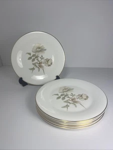 Royal Doulton - Yorkshire Rose - 6 platos laterales/almuerzo 20 cm - H5050 - En muy buena condición - Imagen 1 de 5