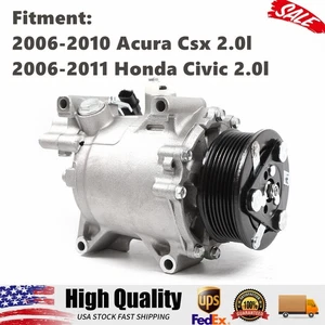 For Honda Civic Si L4 2.0L 2006 -2011 A/C AC Compressor Assembly OEM# CO4919AC - Picture 1 of 12