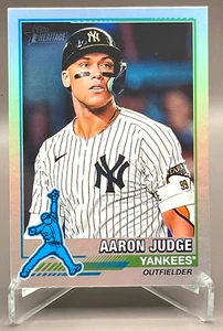 2025 Topps Heritage Aaron Judge 1976 Holofoil redefinido #76R-14 Yankees SP - Imagen 1 de 3