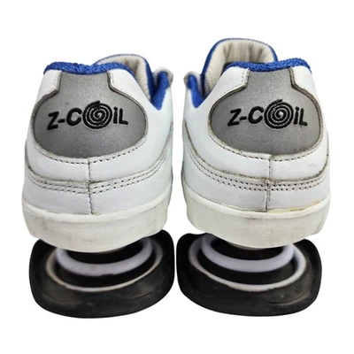 Z-Coil Womens White & Blue Spring Heel Sneakers Size W8 - Image 1 of 4