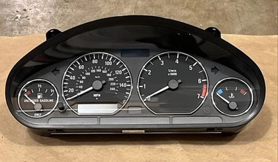 Cuadro de instrumentos velocímetro tablero delantero indicador pantalla MPH OEM BMW E36 Z3 Foto 1 de 4