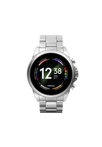 Fossil Gen 6 FTW4060 Smartwatch srebrny, używany, Bluetooth Towar B - Zdjęcie 1 z 5