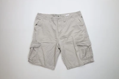 Pantalones Cortos de Carga Sueltos Espiga De Colección Años 90 Y2K No Fear Para Hombres 38 Gris Foto 1 de 4