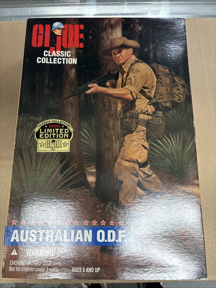 Vintage Hasbro Gi Joe Australian ODF African American Classic Collection 1996