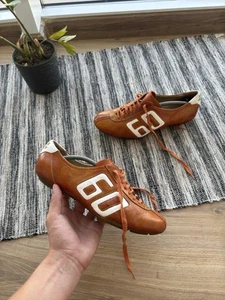 MISS SIXTY 60 VINTAGE RARE LEATHER TRAINING SHOES Size 39 Woman - Picture 1 of 15