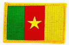Cameroon Flag Patch Badge Iron On New Embroidered
